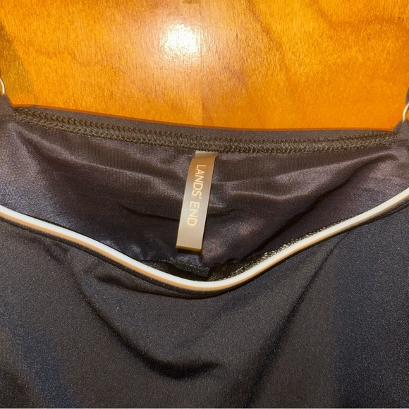 LANDS END UNDERWIRE DRESSKINI TUNIC TOP SWIM Dress plus size 16 - Picture 4 of 4